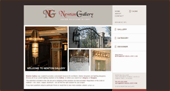 Desktop Screenshot of newtongallery.com